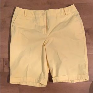 Yellow shorts